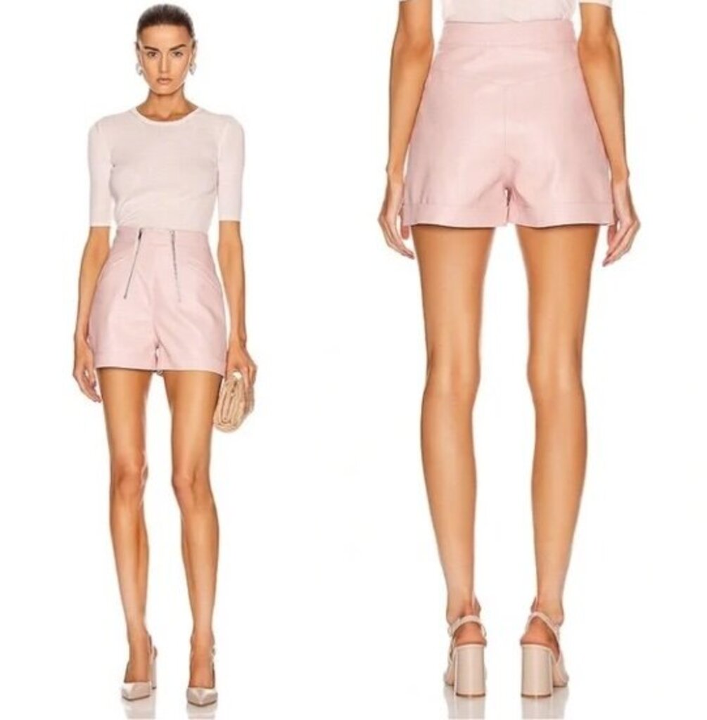 NWT Faux Leather Kallie Shorts