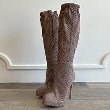 Load image into Gallery viewer, NWT Snakeskin Knee High Boots
