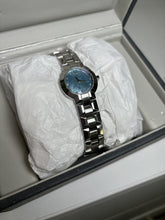 Load image into Gallery viewer, La Scala 26mm Steel Diamond Blue MOP Dial Ladies Quartz Watch 14.G4.1843
