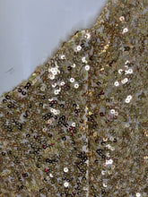 Load image into Gallery viewer, NWT Sequined One Shoulder Trumpet Gown
