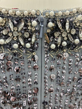 Load image into Gallery viewer, NWT Sequined Hi Neck Sleeveless Column Dress
