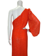Load image into Gallery viewer, NWT One-Shoulder Sequin Gown
