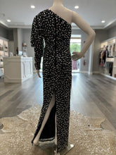 Load image into Gallery viewer, NWT Jewel Rhinestone One Shoulder Dress 10768
