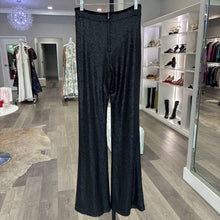 Load image into Gallery viewer, Sequin Flared Black Pants
