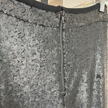 Load image into Gallery viewer, Sequin Flared Black Pants
