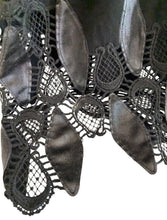 Load image into Gallery viewer, SS2013 Runway Leather Lace Trim Open Back Mini Dress
