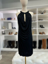 Load image into Gallery viewer, Sleeveless Dress With Decorative Neckline
