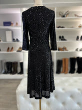 Load image into Gallery viewer, NWT Starlight Sequin Mesh Two Tone Dress
