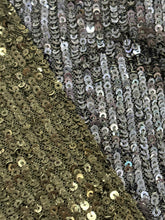 Load image into Gallery viewer, NWT Starlight Sequin Mesh Two Tone Dress
