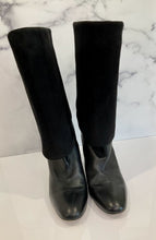 Load image into Gallery viewer, Lucinda Fold Over Knee High Leather Boots Retail 850
