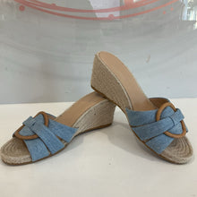 Load image into Gallery viewer, Ivy Woven Wedge Espadrille Sandal
