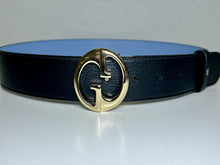 Load image into Gallery viewer, 1973 GG GHW Reversible Leather Belt
