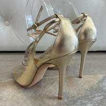 Load image into Gallery viewer, Florry Hotfix Crystal Strappy Sandal
