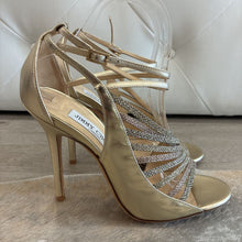 Load image into Gallery viewer, Florry Hotfix Crystal Strappy Sandal
