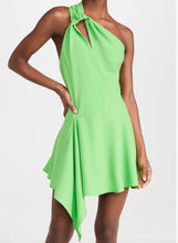 Load image into Gallery viewer, NWT Elaina Asymmetrical Mini Dress
