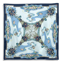 Load image into Gallery viewer, Silk &quot;Hommage a Claude Monet&quot; Scarf
