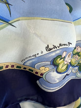 Load image into Gallery viewer, Silk &quot;Hommage a Claude Monet&quot; Scarf

