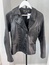 Load image into Gallery viewer, Vintage Lambskin Double Breasted Blazer
