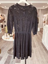 Load image into Gallery viewer, 20P Crochet Lace Knit CC Logo Dress
