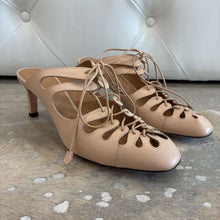 Load image into Gallery viewer, Dixie Lace Up Mules
