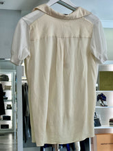 Load image into Gallery viewer, NWOT Short Sleeve Collared Two Side Top
