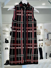 Load image into Gallery viewer, Tartan and Milano Chains Midi Dress
