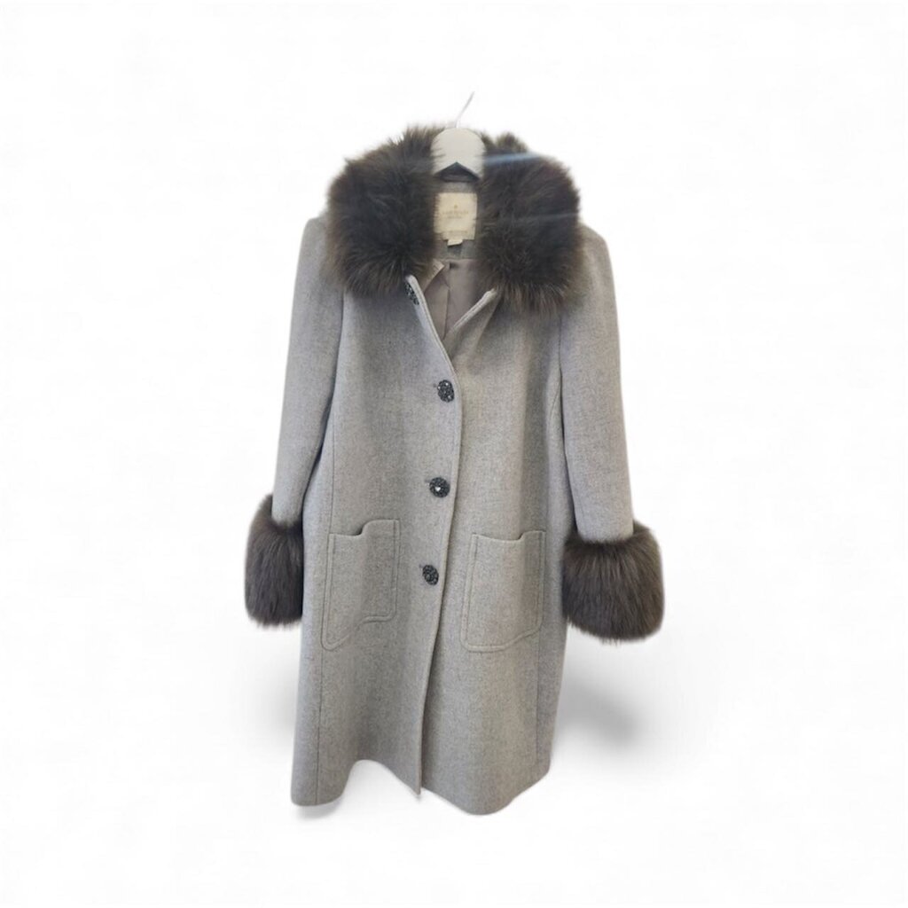 Single Breasted Wool Coat