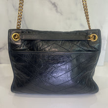 Load image into Gallery viewer, Niki Medium Flap YSL Shoulder Bag in Crinkled Leather
