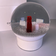 Load image into Gallery viewer, NEW! Red Chanel Number 5 Snow Globe RARE
