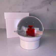 Load image into Gallery viewer, NEW! Red Chanel Number 5 Snow Globe RARE
