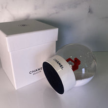 Load image into Gallery viewer, NEW! Red Chanel Number 5 Snow Globe RARE
