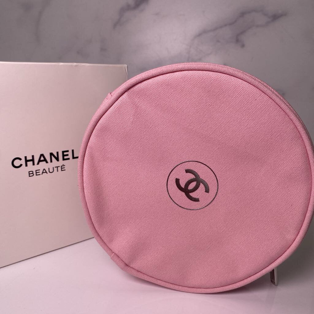 Beauty Makeup Round Pouch