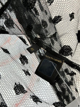 Load image into Gallery viewer, Lace Polka Dot Ruffled Button Top
