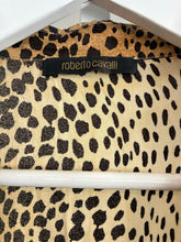 Load image into Gallery viewer, 2005 Leopard Tie and Clasp Blouse
