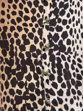 Load image into Gallery viewer, 2005 Cheetah Tie and Clasp Blouse
