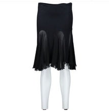 Load image into Gallery viewer, 2005 Runway Sheer Chiffon Stretch Flare Skirt

