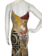 Load image into Gallery viewer, Baroque Floral Fancy Silk Dress
