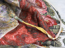 Load image into Gallery viewer, Baroque Floral Fancy Silk Dress
