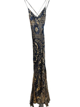 Load image into Gallery viewer, 2005 Batik Print Mermaid Dress
