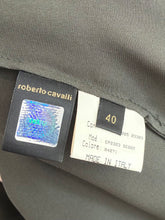 Load image into Gallery viewer, 2005 Olive Green Silk Midi Skirt
