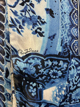 Load image into Gallery viewer, Floral and Paisley Silk and Fox Fur Scarf
