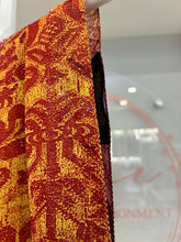Load image into Gallery viewer, Floral and Paisley Silk and Fox Fur Scarf
