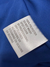Load image into Gallery viewer, NWT Blue Metallic Pleated V-Neck Maxi
