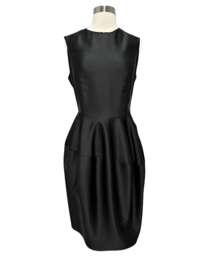 F/W 2008 Satin Dress with Balloon Skirt