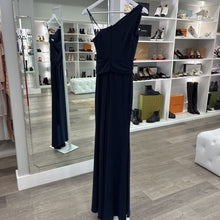Load image into Gallery viewer, NWT Jersey One Shoulder Belted Trumpet Gown
