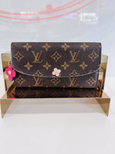 Load image into Gallery viewer, Monogram Flower Emilie Wallet
