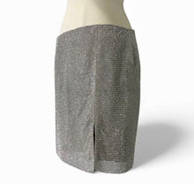 Load image into Gallery viewer, NWT Pati Rhinestone Mini Skirt
