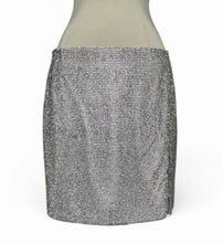 Load image into Gallery viewer, NWT Pati Rhinestone Mini Skirt

