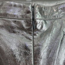 Load image into Gallery viewer, NWT Lightweight Metallic Leather Mini Skirt
