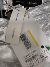 Load image into Gallery viewer, NWT Lightweight Metallic Leather Mini Skirt
